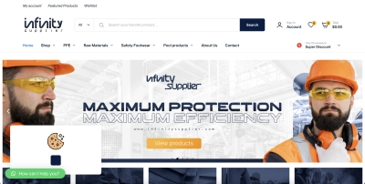 Infinity Supplier project interface
