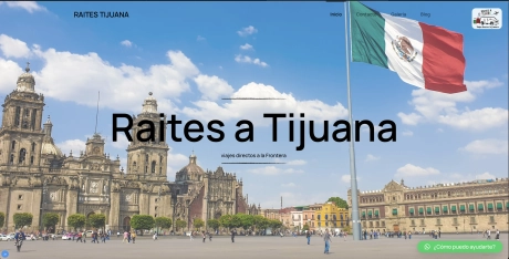 Raites Tijuana project interface